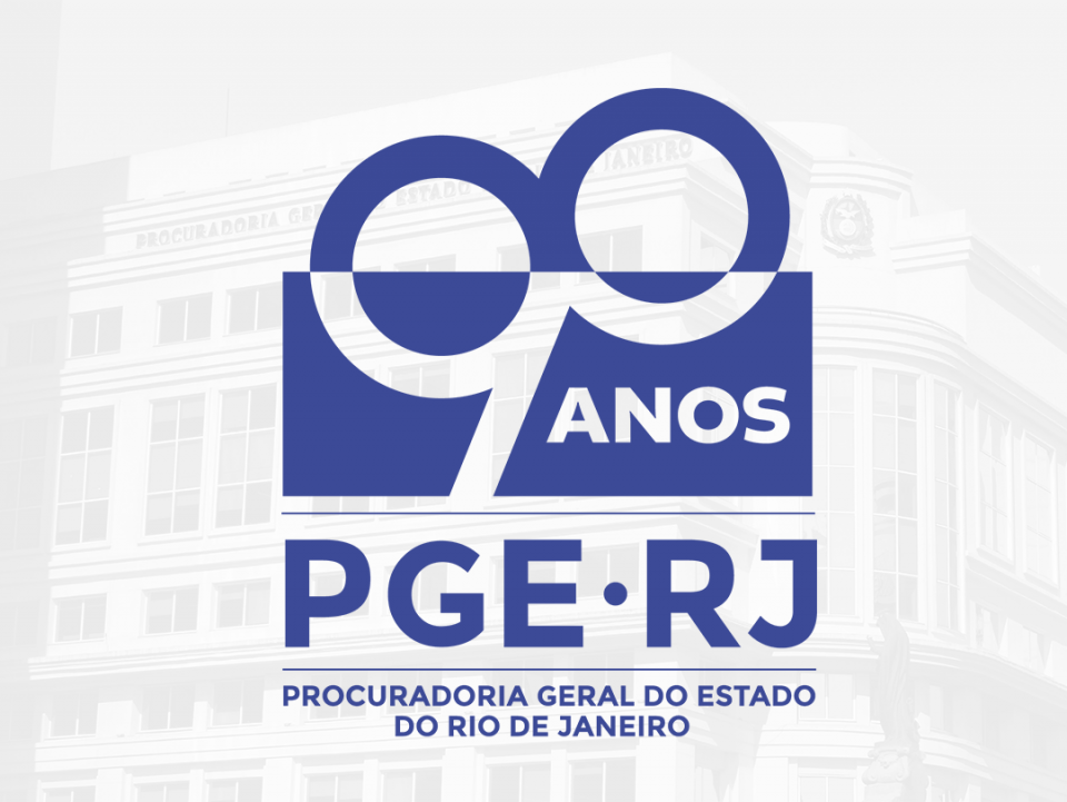 PGE-RJ lança marca comemorativa dos 90 anos