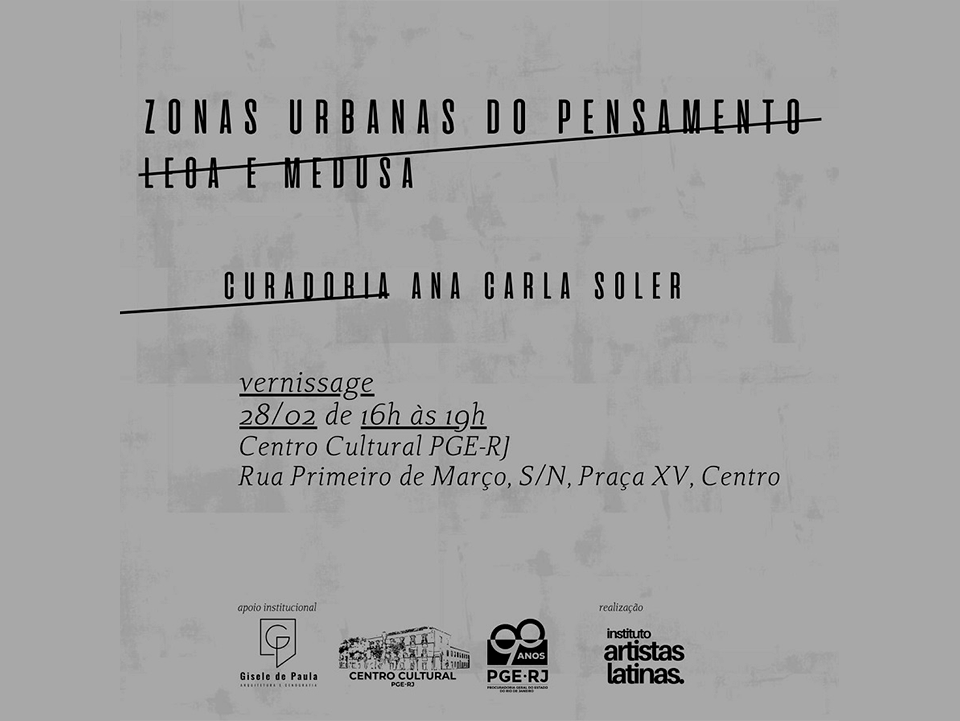 Antigo Convento do Carmo recebe “Zonas Urbanas do Pensamento”, exposição promovida pelo Instituto Artistas Latinas que busca ampliar o diâmetro do Centro do Rio de Janeiro